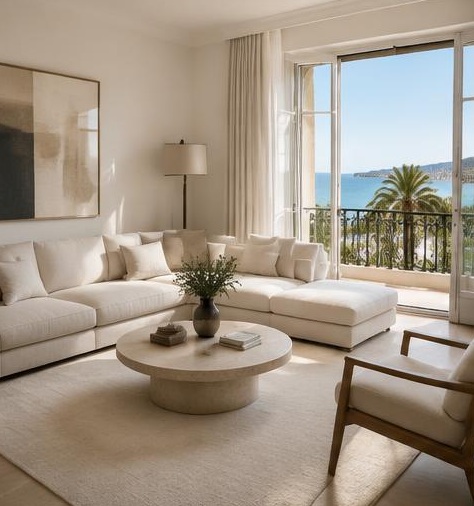 Appartement Carré d’Or, intérieur à Nice