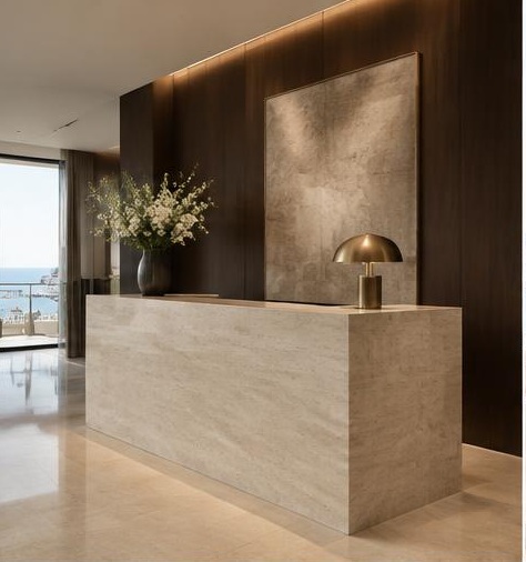 Bureaux d’un family office, intérieur à Monaco