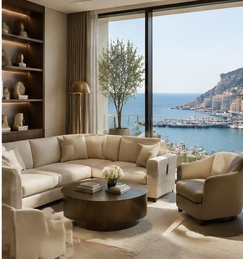Bureaux d’un family office — espace intime