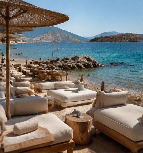 Restaurant de plage — second espace