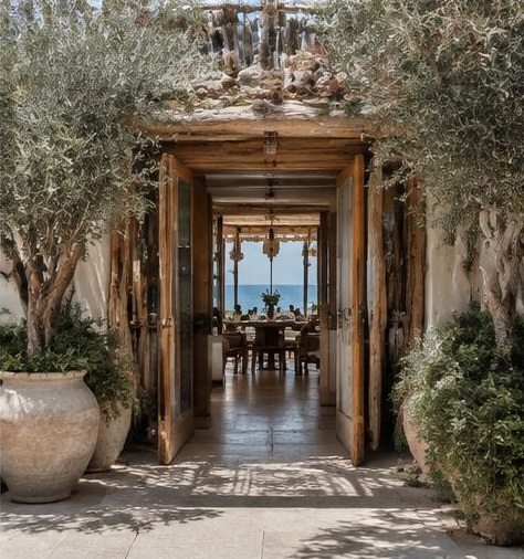 Restaurant de plage — dernier regard