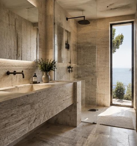 Villa Cap-Ferrat — matières