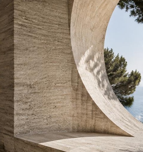 Villa Cap-Ferrat — détail architectural